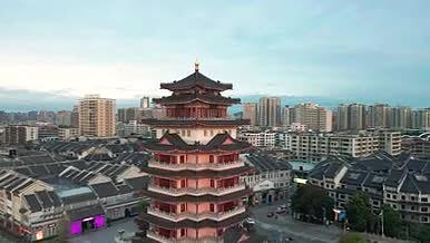 惠州合江楼航拍素材视频的预览图